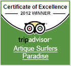 Artique Tripavisor Excellence 2012